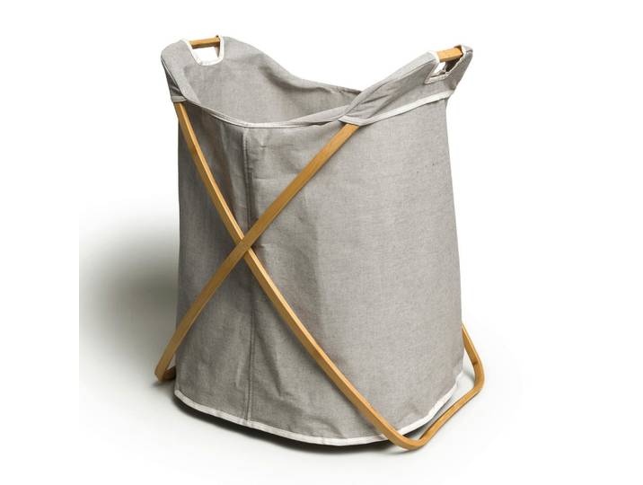 Moeve Wäschekorb, grey, 51x66x56 cm, Haushalt & Reinigung, Wäschepflege, Wäschekörbe & Wäschetonnen