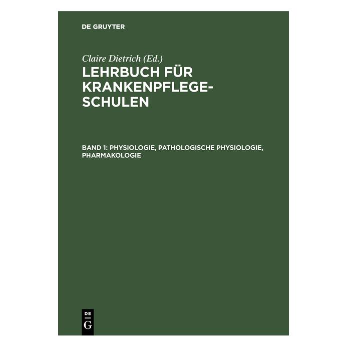 De Gruyter Physiologie, Pathologische Physiologie (67771546)