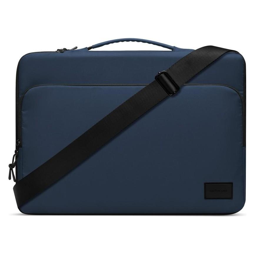 Gaston Luga Dash Cushioned Briefcase 16" - Dark Blue (16") (DSCBC16DB)