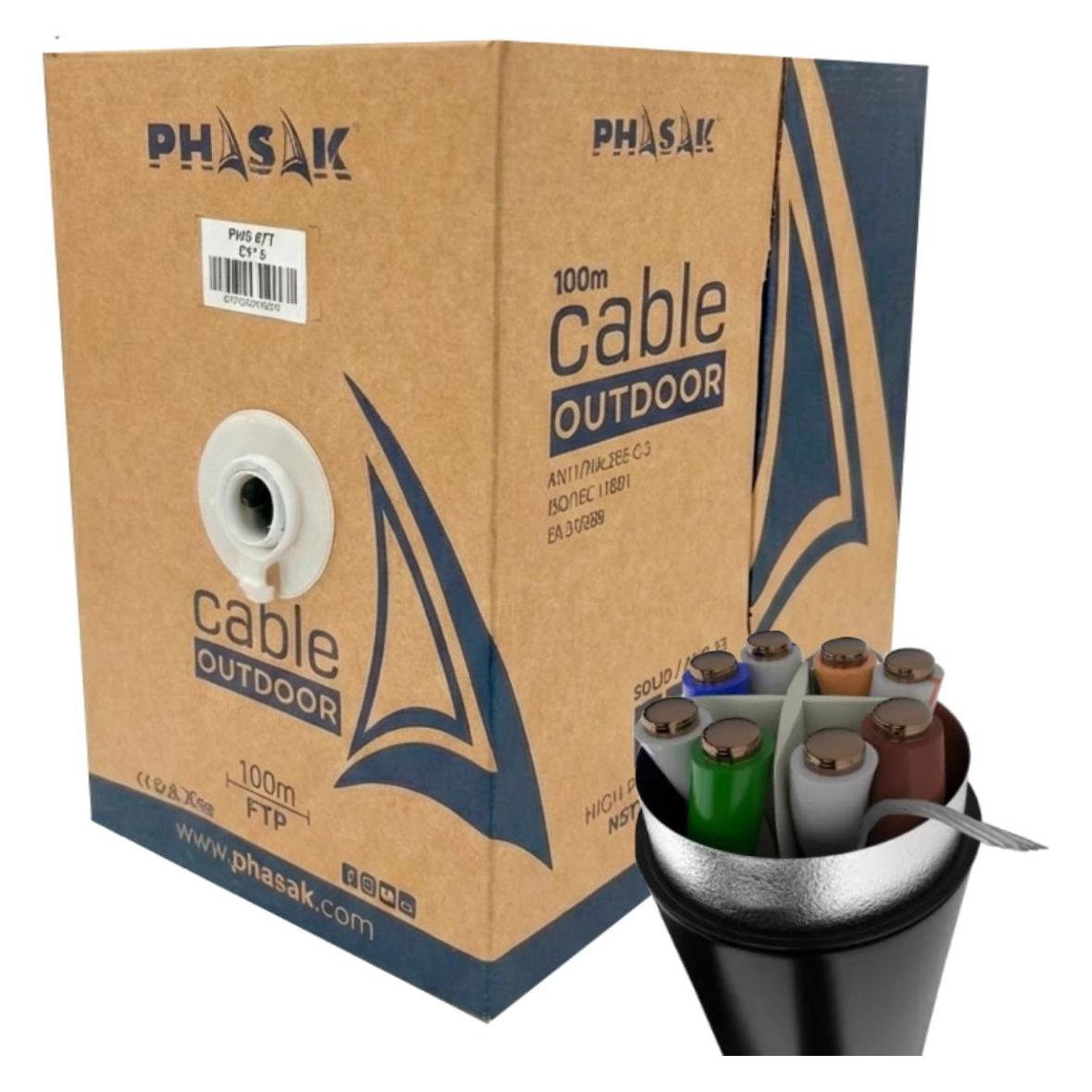 Phasak PHR 671 (CAT6, 100 m) (PHR 671)
