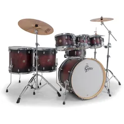 Gretsch Catalina Maple 22" Satin Deep Cherry Burst 7 Pcs. Shellset - Schlagzeug