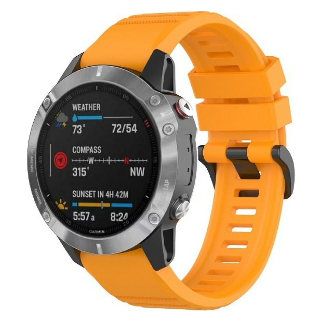 Beline Strap Watch 1 for Garmin Enduro 3/ Enduro 2/D2 Mach 1 Pro/Fenix 8/ orange (26 mm, Silikon) (Beli04226)