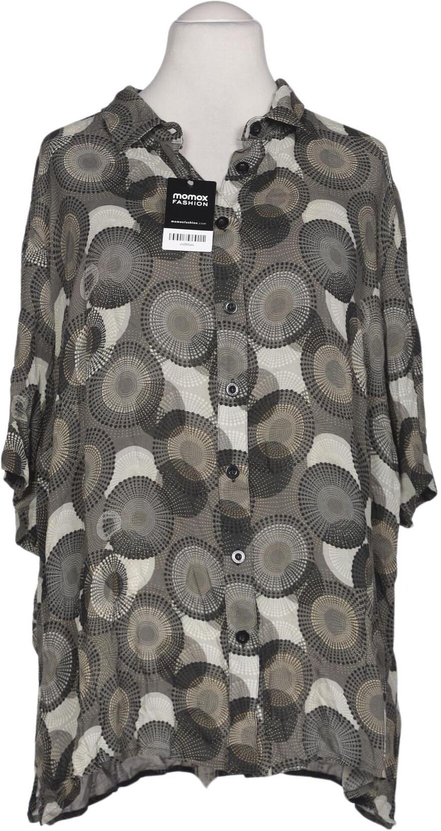 Kj brand Damen Bluse, Mehrfarbig, Gr. 4Xl, Viskose - Second Hand