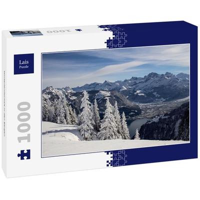 Lais Puzzle Winterlandschaft in den Bergen 1000 Teile