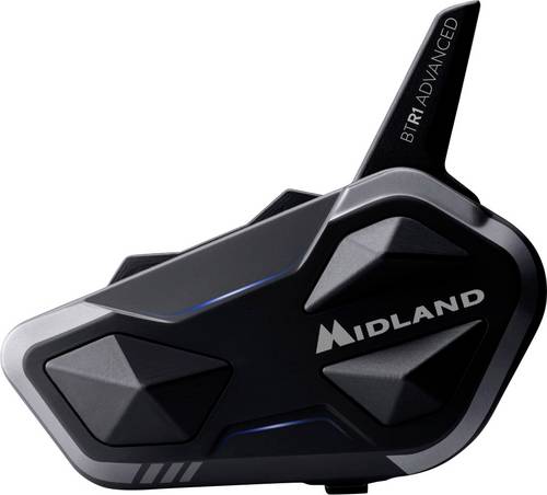 Midland C1529.05 BTR1 Advanced X, Bluetooth Kommunikation, Einzelgerät Motorrad-Gegensprechanlage
