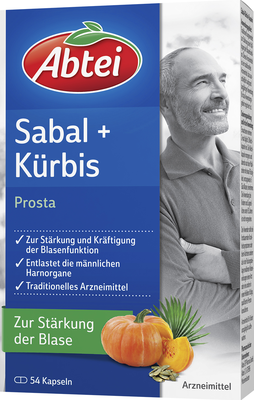 Perrigo Deutschland GmbH ABTEI Sabal Kürbis Kapseln 54 St 04132224