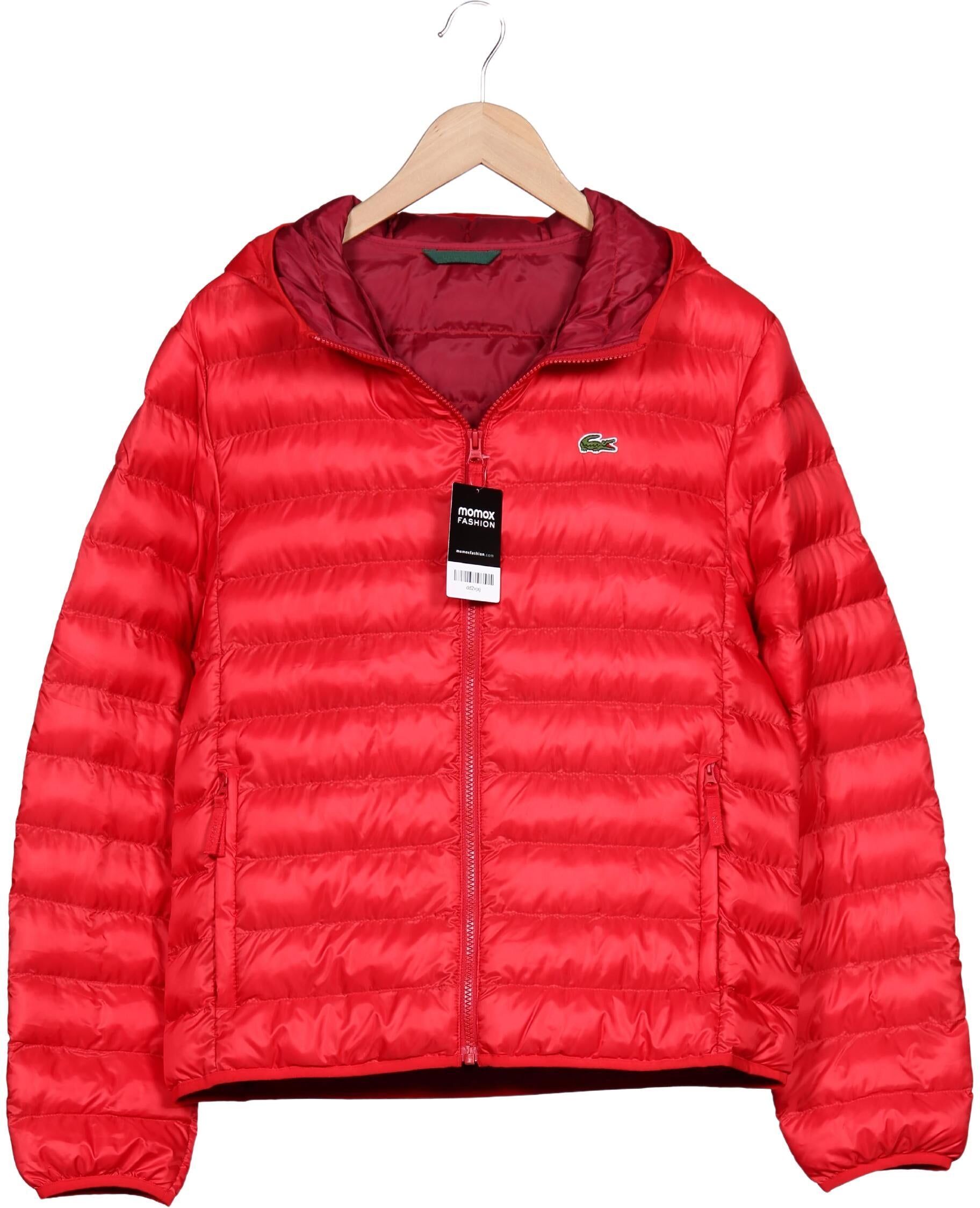 Lacoste Herren Jacke, Rot, Gr. EU 48, Synthetik / Tex / Membran - Second Hand