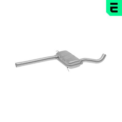 OPTIMAL Mittelschalldämpfer OP-EMS42121-CL für RENAULT