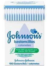 Johnson's Baby Cotonetes Algodão Puro para Bebé 100 un