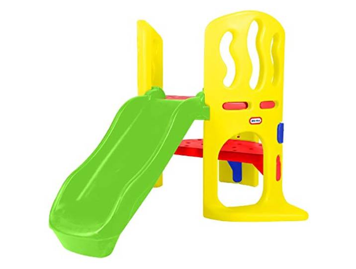 Little Tikes Hide & Slide Climber - Outdoor Spielset - Breite Plattformen auf mehreren Ebenen, leicht zu Erklettern - Fördert aktives Spielen, ab 24 Monaten bis 6 Jahren - Montage erforderlich