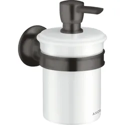 hansgrohe  AXOR Montreux Lotionsspender, 42019340, Farbe: Brushed Black Chrome