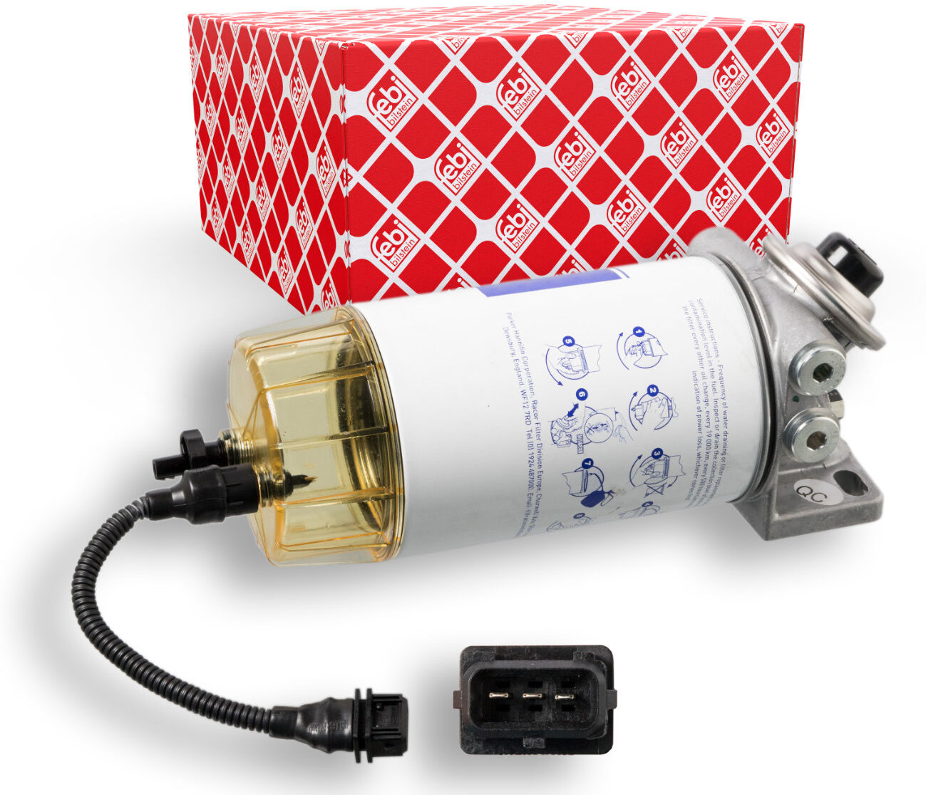 Febi Bilstein Gehäuse, Kraftstoffilter 103285 Für Iveco