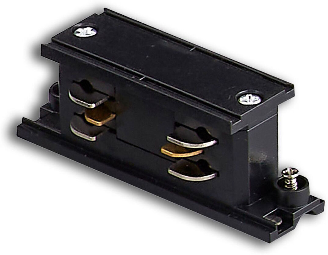 Isoled 3-Phasen Dali Schiene Linearverbinder, Stromführend, Schwarz