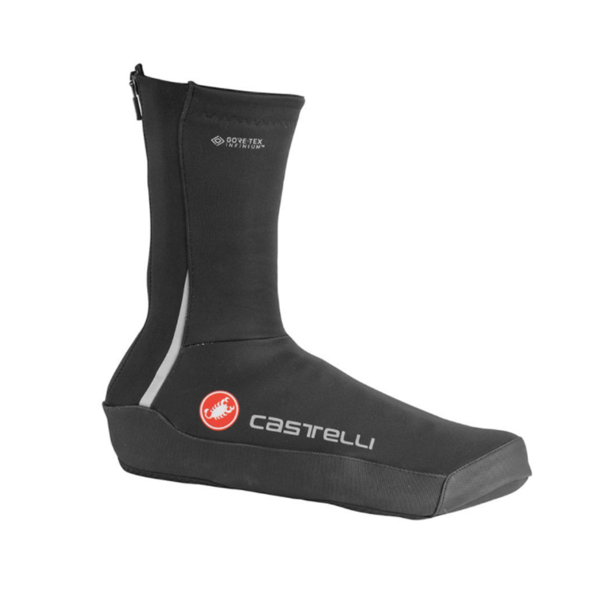 Capa de bota preta Castelli Intenso Ul, Tamanho L Homem