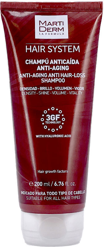 Martiderm Hair System shampooing anti-âge anti-chute 200 ml