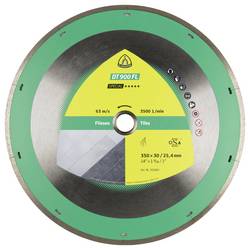 Klingspor 331046 DT 900 FL Special Diamanttrennscheibe Durchmesser 200 mm Bohrungs-Ø 30 mm Wandfliesen, Bodenfliesen, Porzellan, Keramik, Marmor, Feinsteinzeug