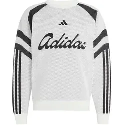 ADIDAS Herren Sweatshirt HOUSE OF TIRO, Größe S in Weiß Weiß