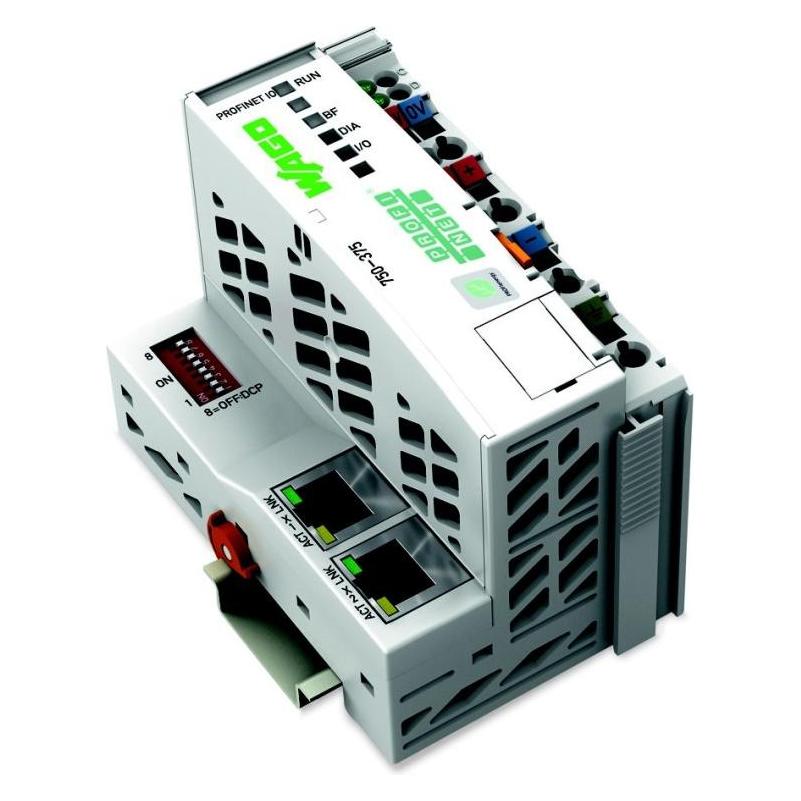 Wago 750 PLC CPU, zum Einsatz mit WAGO-I/O-SYSTEM 750 bis PROFINET-IO (750-375)