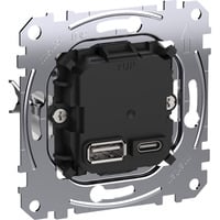 USB-Ladeeinsatz Typ A und C mit Power-Delivery-Technologie MEG4366-0120, Ladegerät Retail