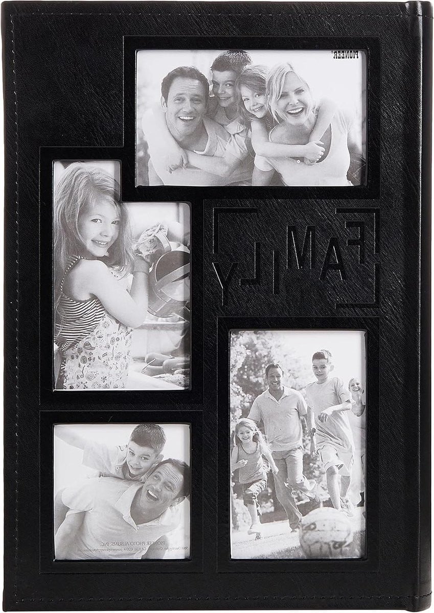 Fotoalbum Familie - Zwart Collage Frame voor 300 Foto's