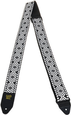 Ernie Ball White Savannah Jacquard Strap White Savannah Jacquard