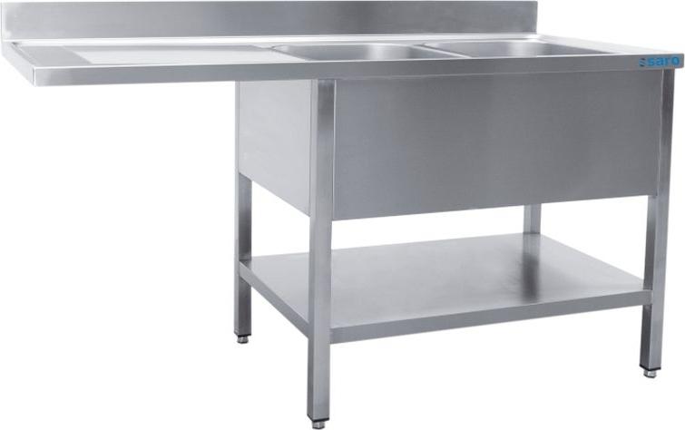 Saro Spülcenter Mit 2 Becken, Rechts - 700 Mm Tiefe, 1800Mm