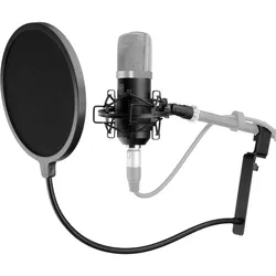Pronomic CM-22 Großmembranmikrofon Set inkl. Popschutz