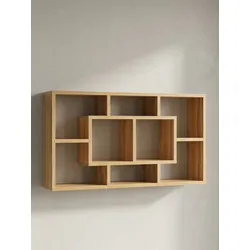 KADIMA DESIGN Wandregal RUR: Modernes Design, MDF, 85x47.5x16 cm, melaminharzbeschichtet