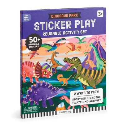 Dinosaur Park Sticker Play Reusable Activity Set, Taschenbuch von Mudpuppy, Workman, 978-0-7353-8652-5