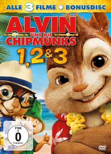 Tim Hill - Alvin und die Chipmunks - Teil 1-3 (Special Edition, 4 Discs) - Preis vom 08.10.2026 07:26:42 h
