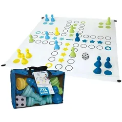Alldoro Spiel XXL Ludo, Detailfarbe: Mehrfarbig, Eigenschaften