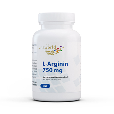 Vita World GmbH ARGININ 750 mg Kapseln 100 St 05378217