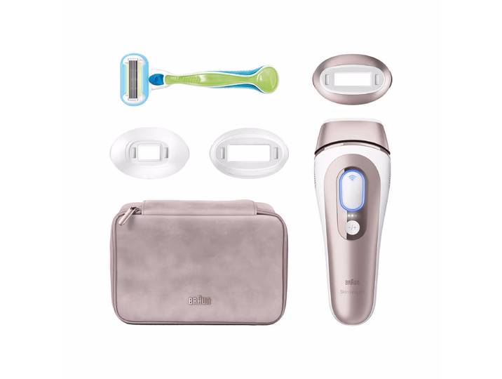Braun Skin i-expert Pro PL7253 IPL-Haarentfernungsgerät – IPL Gerät/IPL Haarentfernung – white / pink