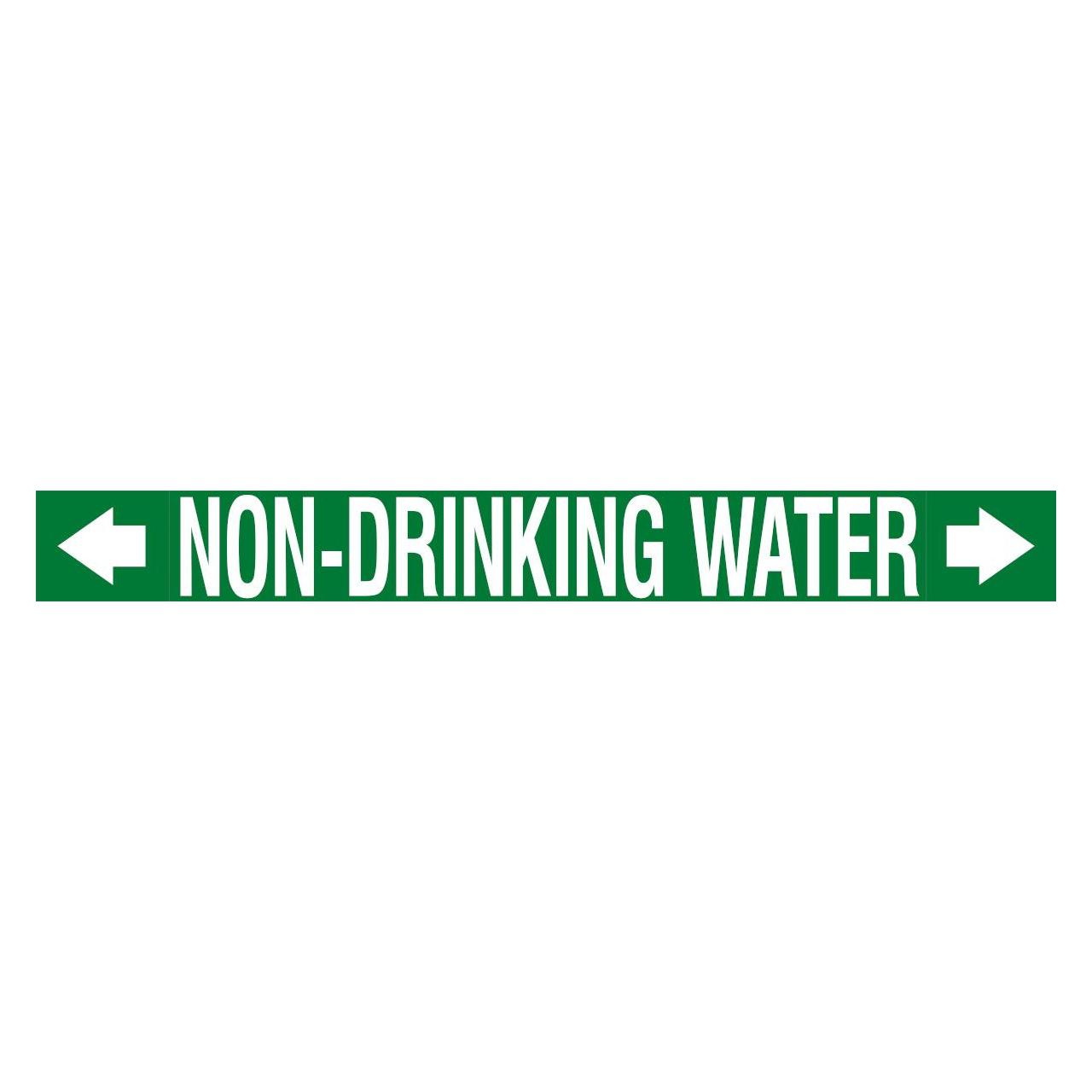 Brady ASME - Rohrmarkierer - Non-Drinking Water (313381)