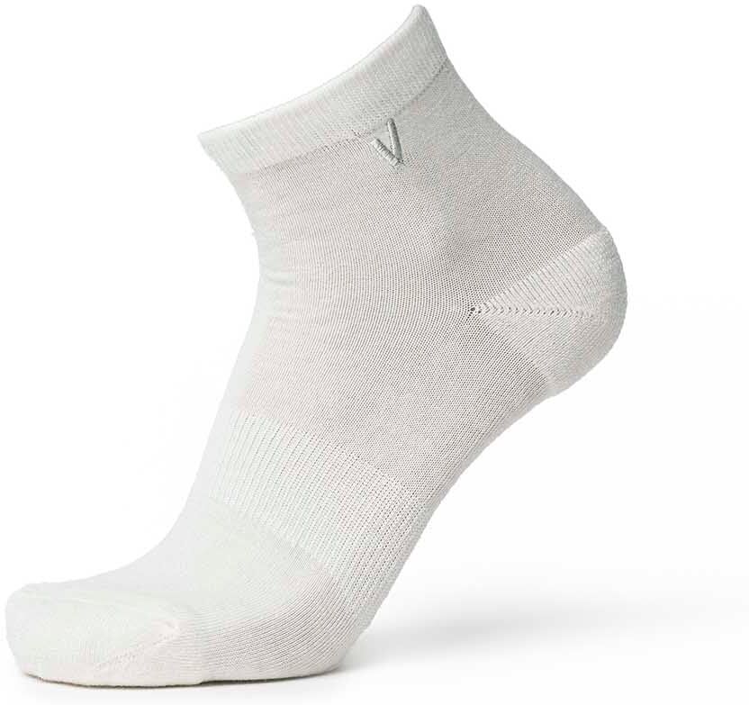 Velites Calcetines deporte cortos unisex Merino .  (S) Blanco