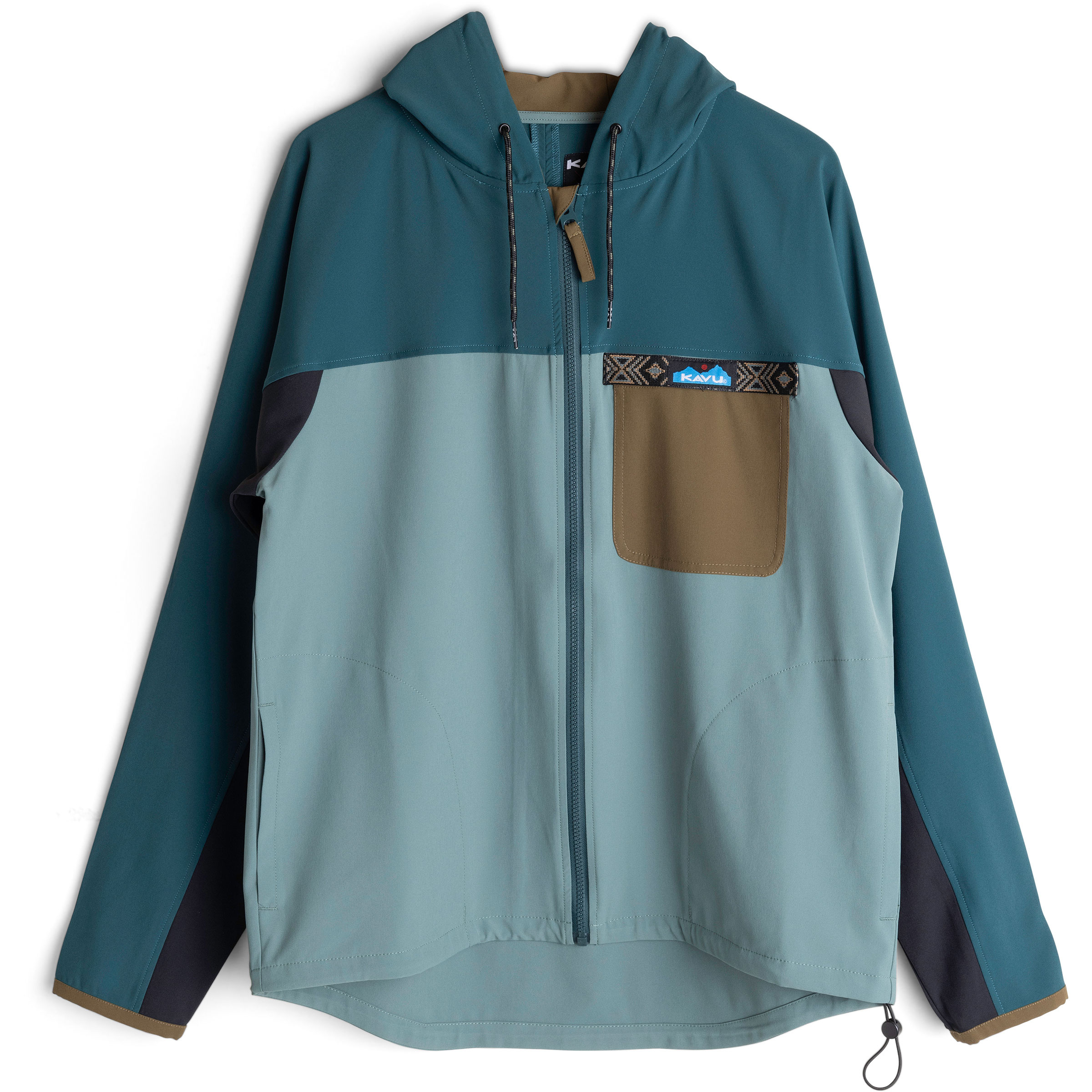 Kavu River Herren Freizeitjacke, Parkas blau Größe S Lifestyle Elastisch