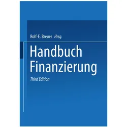 Handbuch Finanzierung, Fachbücher von Rolf-E. Breuer