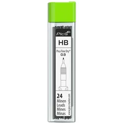 Pica Fine Dry Ersatzminen für Tieflochmarker-Bleistift 0.9 mm graphite