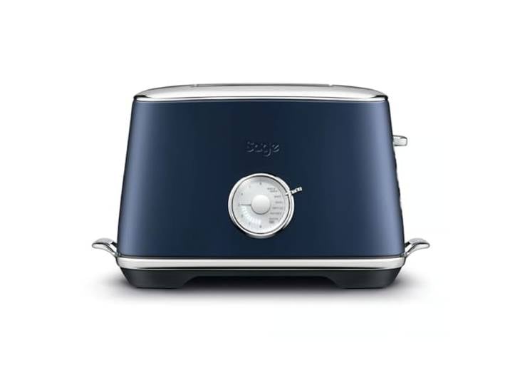 Sage The Toast Select Luxe\, Grille-Pain 2 Fentes avec Compte\, Bleu Grille-Pain 2 Fentes\, 6 Préréglages\, Brunissage Réglable\, 840-1000W\, Compte à Rebours Led; A Bit More et Fonction Levée