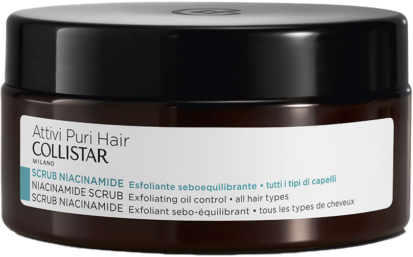 Collistar Niacinamida exfoliant sébo-régulateur pour tous types de cheveux 250 ml