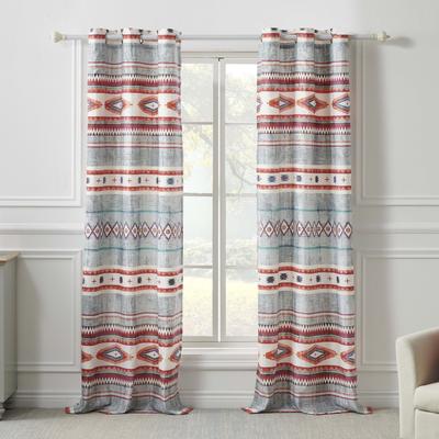 Greenland Home Fashions Kiva Western Boho 84-inch Curtain Panels (Set of 2)