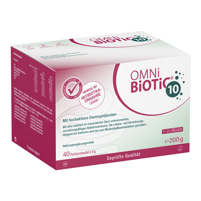 INSTITUT ALLERGOSAN Deutschland (privat) GmbH OMNI BiOTiC 10 Pulver Beutel 40X5 g 13584830