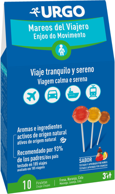 Urgo Chupas Anti-Enjoo de Movimento 10 un