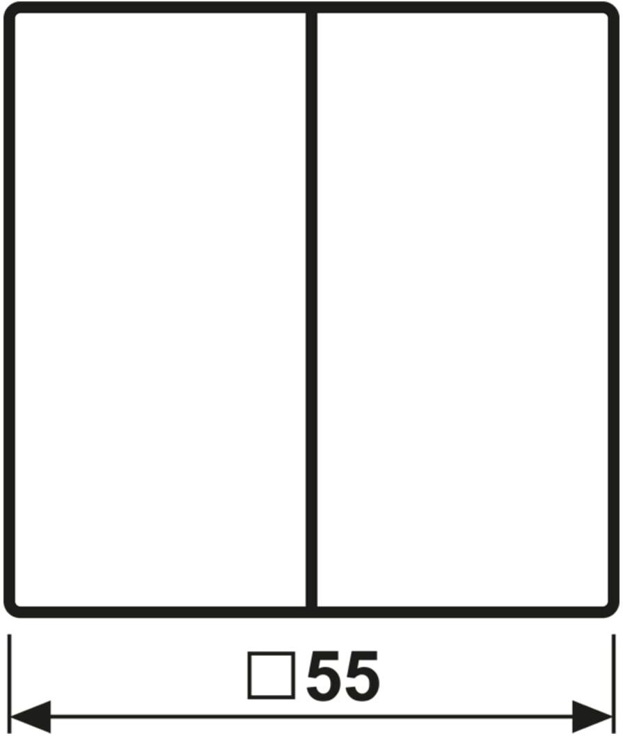 Jung Wippe Serientaster AS 102 WW (AS102WW)
