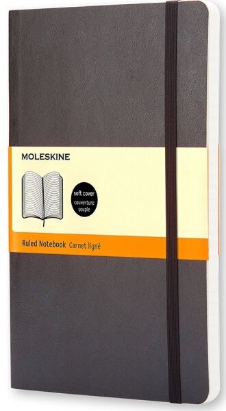 Moleskine Clas. S Notesbog   L   Linj.   Sort
