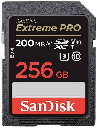 SanDisk Extreme PRO 256 GB SDXC UHS-I Klasse 10