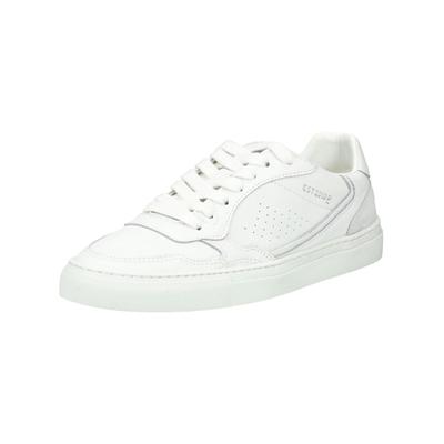 Sneaker PAVEMENT "Pavement Sneaker Leder", Damen, Gr. 38, weiß (weiß, grau), Leder, Schuhe Sneaker