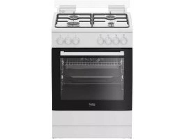 Beko Cuisinière gaz 72l 4 feux blanc - FBE62011WC