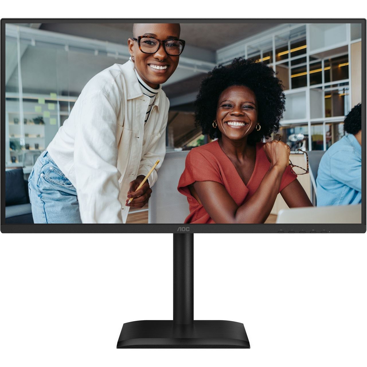 27" (68,58cm) AOC 27E4CV schwarz 1920x1080 1xDisplayPort 1.4 / 1xHDMI 1.4 / 1x USB-C mit Displayport