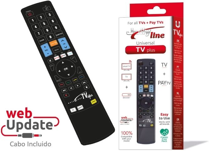 JOLLYLINE Comando Universal 2 Equipamentos (TV ELEGANTE) - Jolly Line